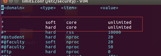 linux：永久打开core文件功能