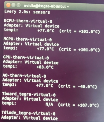 【ubuntu基础】Ubuntu 系统下查看CPU和GPU温度