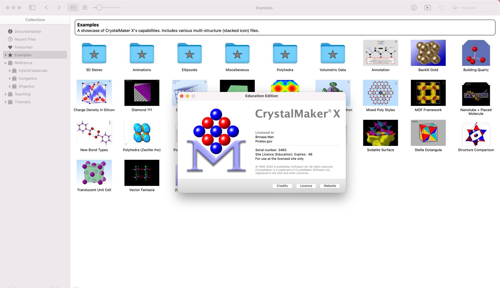 晶体、分子结构软件：CrystalMaker for Mac
