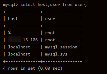 ERROR 1396 (HY000): Operation ALTER USER failed for 'root'@'localhost'