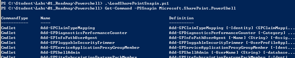 SharePoint 2010开发工具图解系列：PowerShell脚本