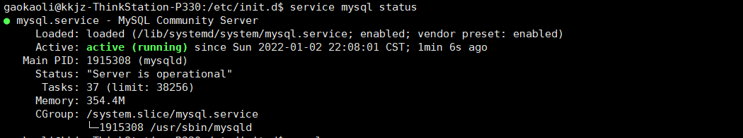 mysql中出现Unit mysql.service could not be found 的解决方法