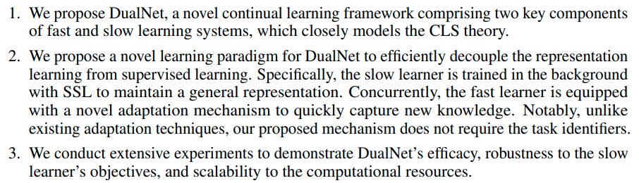 Raki的读paper小记：DualNet: Continual Learning, Fast and Slow