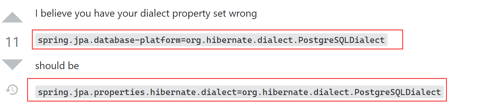 Access to DialectResolutionInfo cannot be null when 'hibernate.dialect' not set。