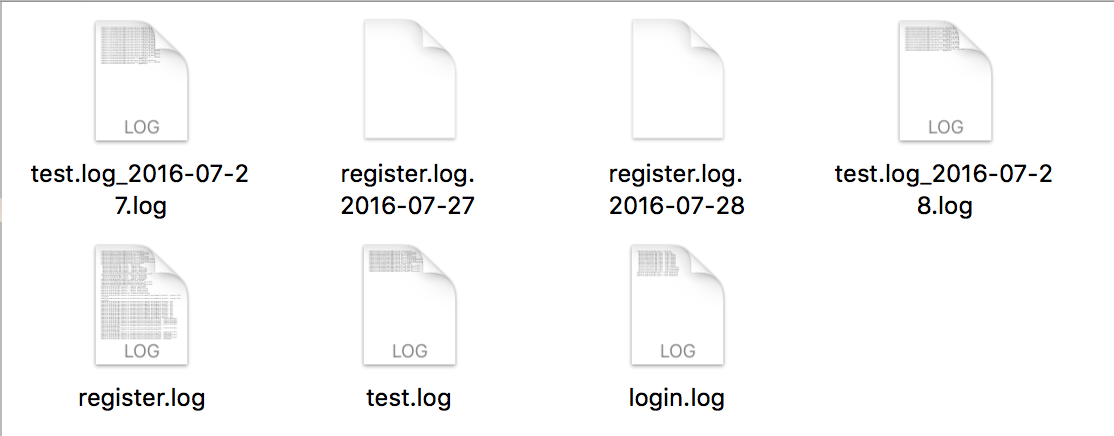 log4j 不同模块输出到不同的文件