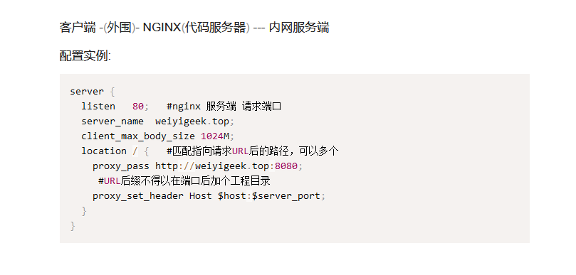 Nginx反代服务器基础配置实践案例 