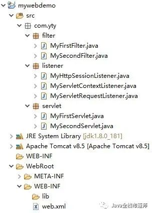 JavaWeb之Servlet、拦截器、监听器及编程思想