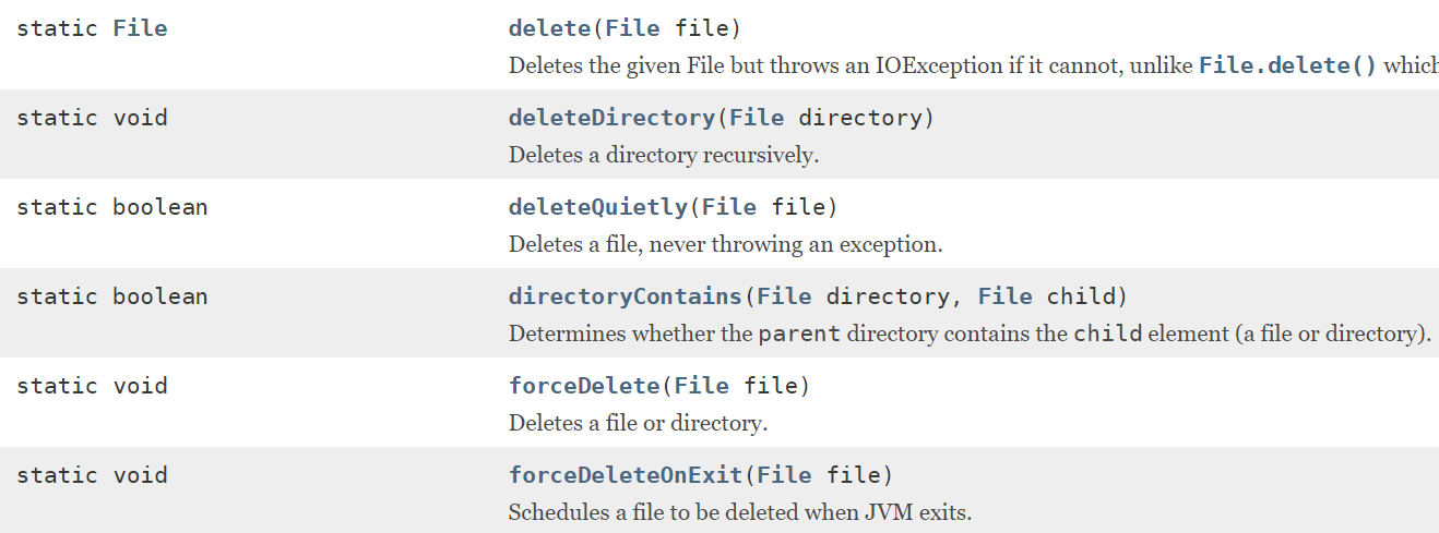 【Java基础】-- FileUtils工具类常用方法