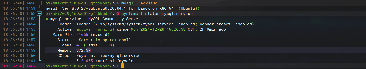 Linux Ubuntu 下载&安装 MySQL