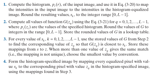 c++ opencv 图像处理：直方图处理（直方图均衡化，直方图匹配（规定化））