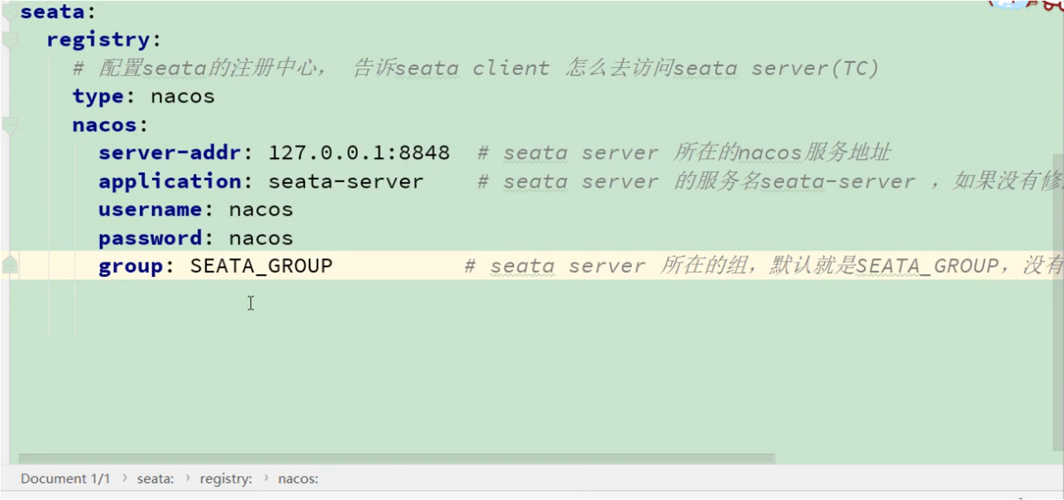 搭建分布式事务组件 seata 的Server 端和Client 端详解（小白都能看懂）