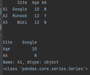 机器学习1--Pandas 数据结构 - DataFrame