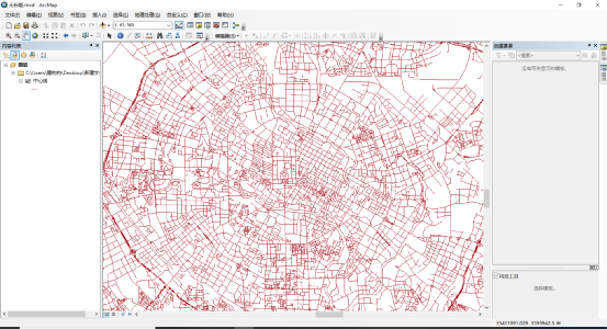 基于空间句法的城市道路可达性分析