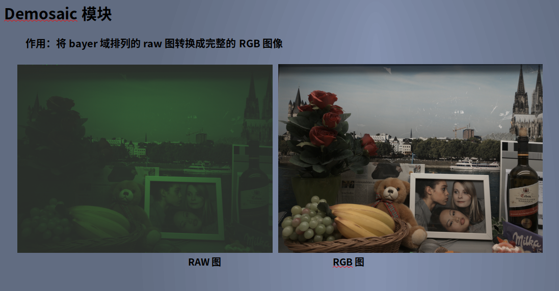 bayer raw & RGB raw