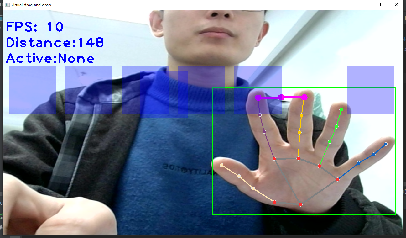 MediaPipe实现手指关键点检测及追踪，人脸识别及追踪