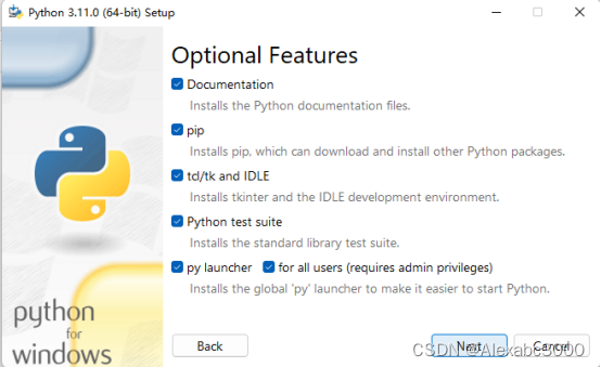 Python 3.11.0下载安装并使用help查看模块信息（Win11）