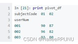 【python4 之 列与行：index 和列相互转化stack unstack，行列重命名，改变类别标签 , 对行、列重新排序； 用数据定义index/columns pivot 】