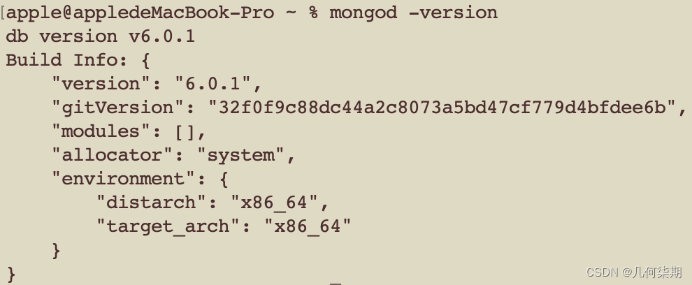 安装mongodb-community之后提示command not found: mongo找不到mongo指令
