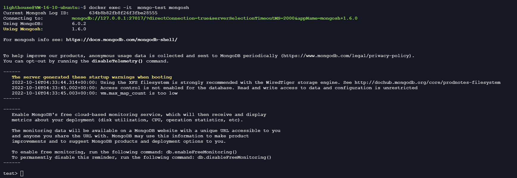 Docker安装MongoDB并使用Navicat连接