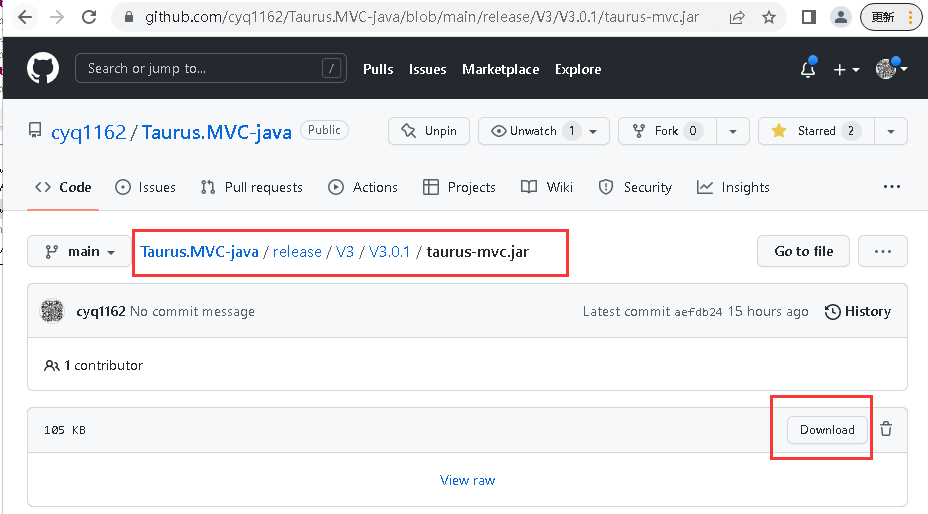 开源：Taurus.MVC-Java 版本框架 (支持javax.servlet.*和jakarta.servlet.*双系列，内集成微服务客户端)
