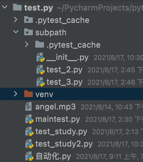 自动化测试入门Day2-pytest基础知识+运行测试用例方法pytest.main()或者terminal中pytest命令