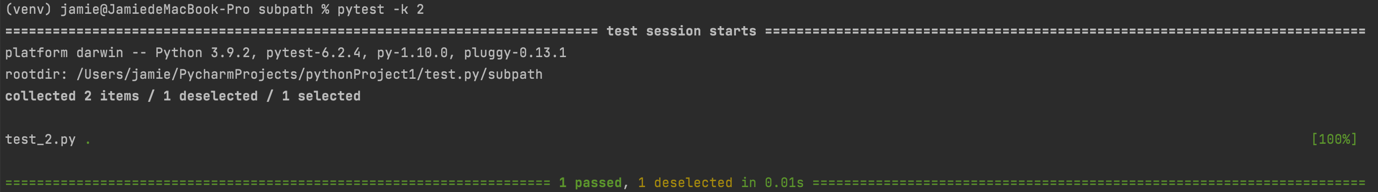 自动化测试入门Day2-pytest基础知识+运行测试用例方法pytest.main()或者terminal中pytest命令