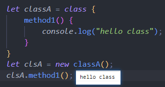 JavaScript：类(class)