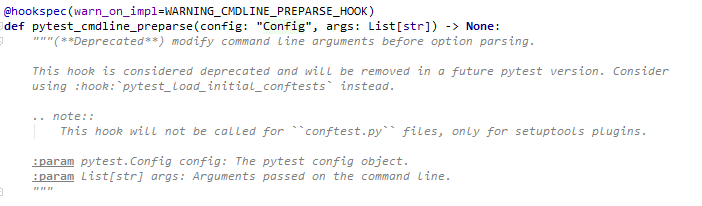 【pytest官方文档】解读- 插件开发之hooks 函数（钩子）