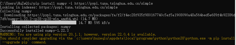 pycharm安装 numpy 库时出现 error occurred when installing package “numpy“以及解决办法