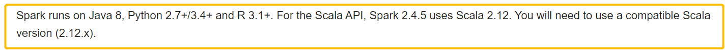spark-2.4.5编译支持Hadoop-3.3.1和Hive-3.1.2