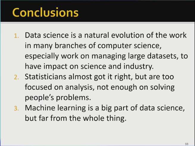 演讲摘录：数据科学的本质 On the Nature of Data Science